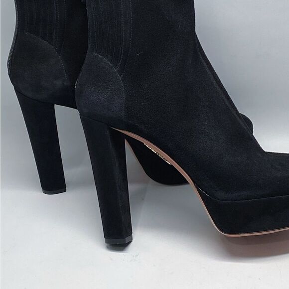 Aquazzura Saint Honore Platform Booties size 41 - Picture 10 of 14